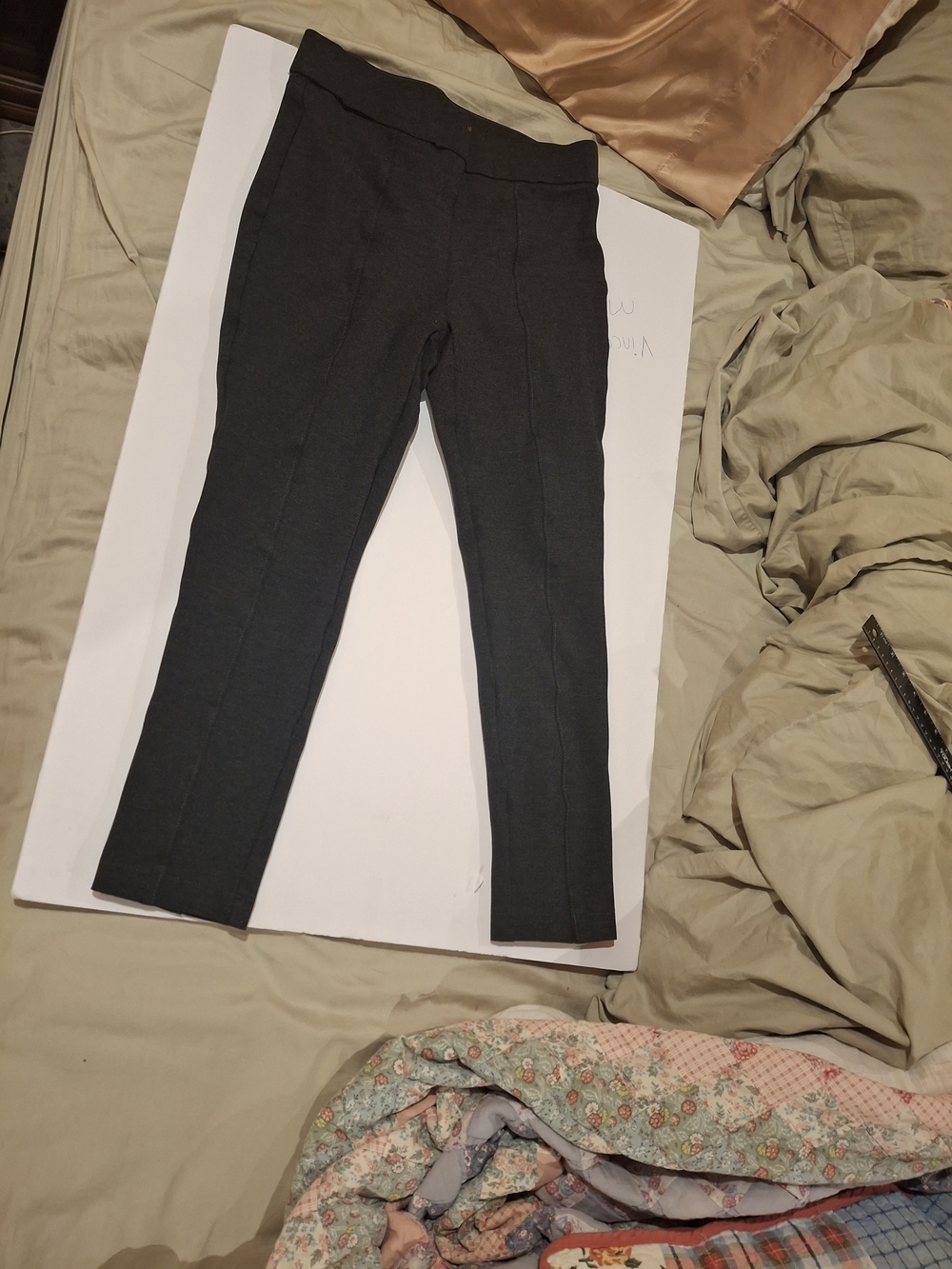 Anne Klein Knit Slim Leg Pants - Picture 2 of 15